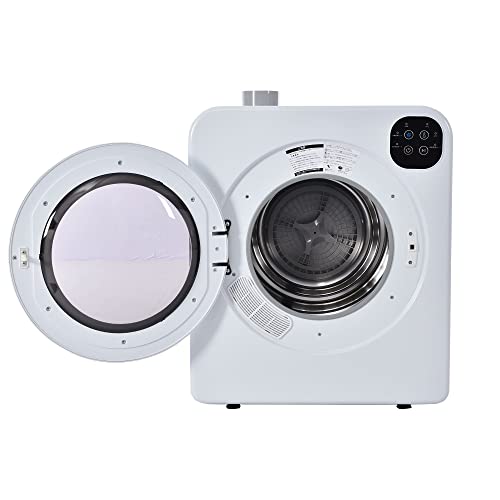 SENTERN 衣類乾燥機 ホワイト 1.5kg 3kg 4kg 5kg 6kg 7kg 8kg 9kg大容量 工事不要 小型乾燥機 乾燥機 ドラム 衣類 乾燥 機 家庭用 一人暮らし コンパクト タイマー 布団乾燥 自動乾燥 ふとん 布団 除湿 洋服 服 やさしく (6KG)